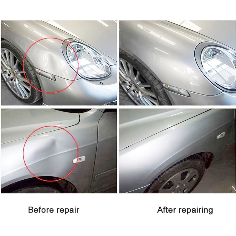 Car Dent Removal Dent Puller Auto Body Repair Tool Kits Car Body Denting Dent Remover Paintless Repair Tools Kit (Without Glue)