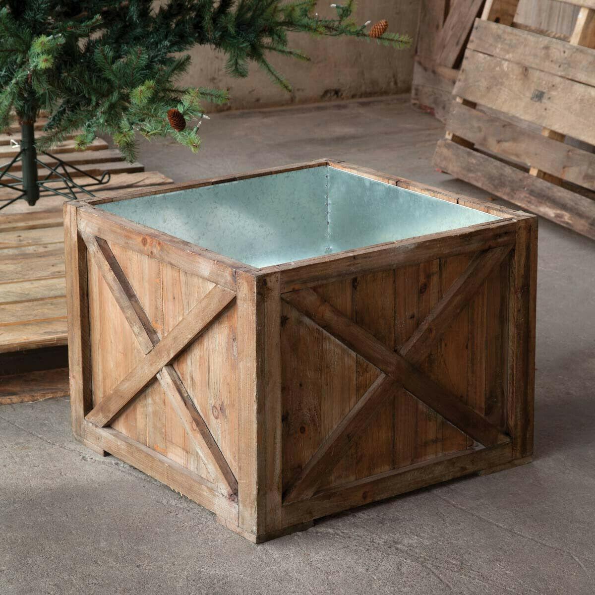 Christmas Tree Box Farmhouse