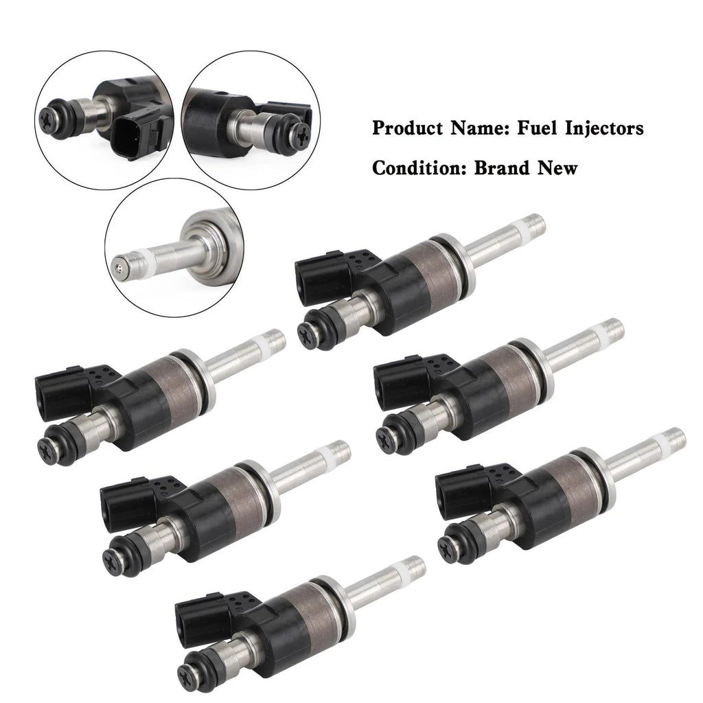 2018-2023 Honda Odyssey 3.5L 6PCS Fuel Injectors 16010RLV305 16010RLV315 Generic