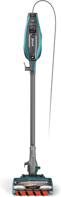 Shark ZS362 APEX Corded Stick Vacuum with DuoClean and Self-Cleaning Brusholl, Precision Duster, Crevice and Pet Multi-Tool, Forest Mist Blue, 10.2 in L x 9.8 in W x 46.4 in H