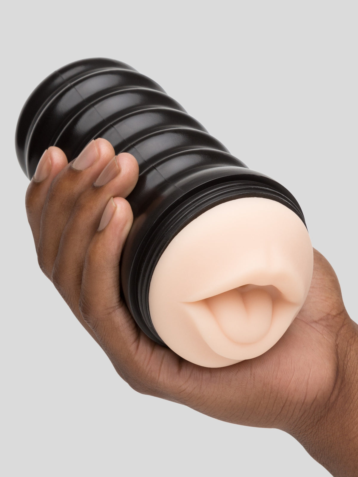 THRUST Pro Ultra Morgan Ribbed and Dotted Mouth Cup, Flesh Pink