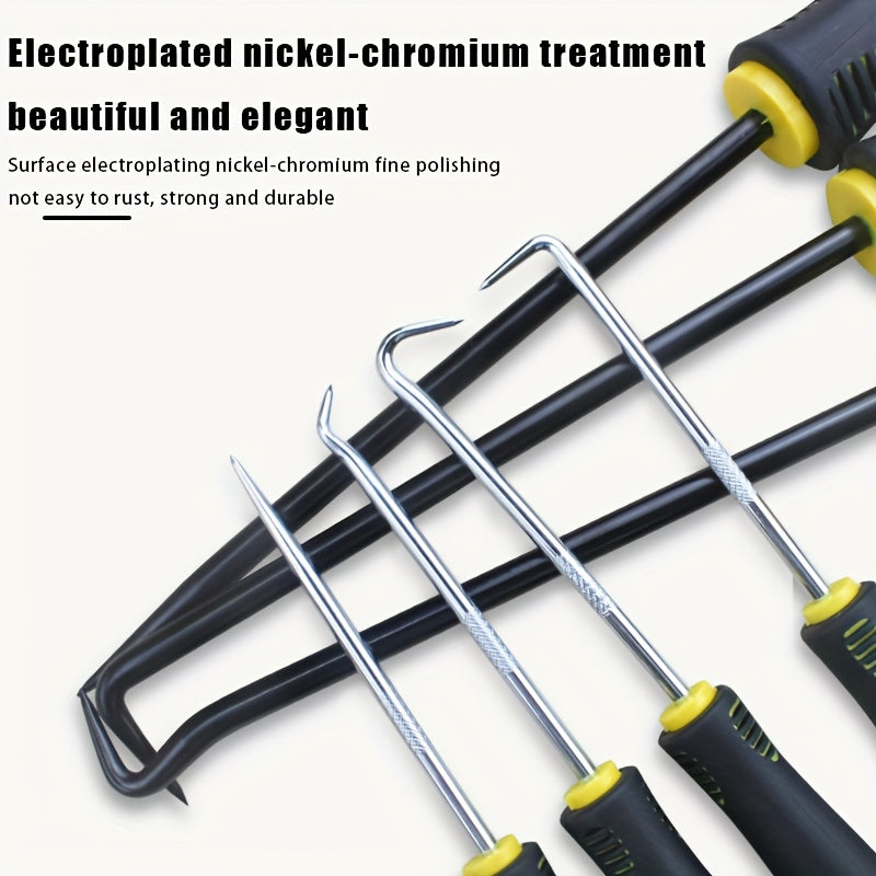Professional Auto Oil Seal Puller Set - 4/5/9pcs Hooks for O-Ring Gasket Removal
