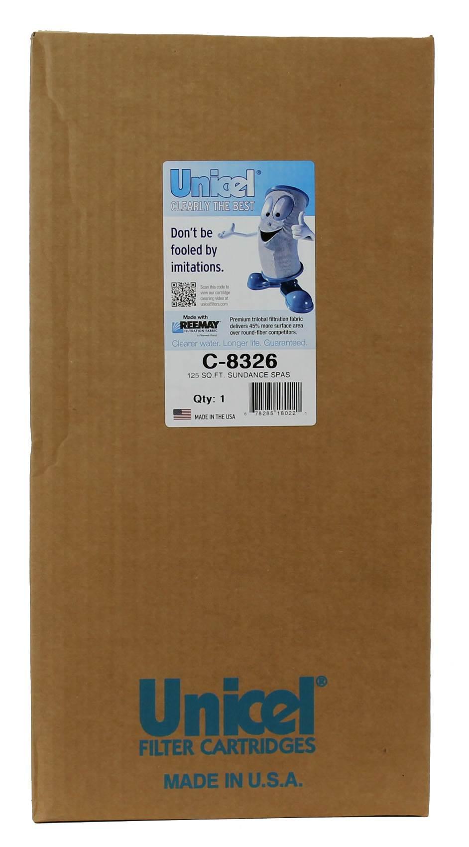 unicel c-8326 pool replacement cartridge filter 125 ft sundance spas (6-pack)