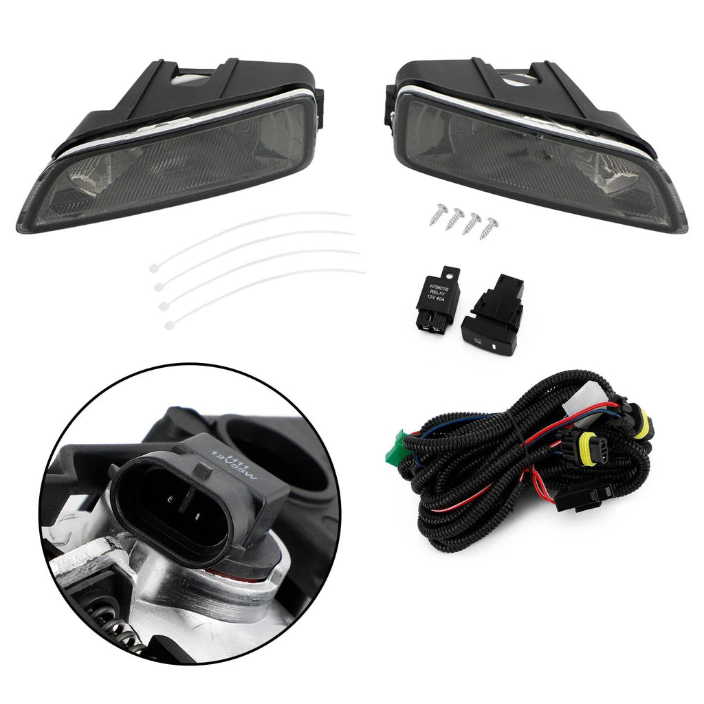 Smoke Lens Fog Lights + Switch For Honda Accord 2003-2007  / Acura Tl 2004-2008 Generic