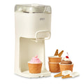 Soft Serve Ice Cream Maker | Frozen Yogurt, Sorbet, and Gelato - Countertop Ice Cream Machine for Home with Freezer Bowl, Ingredient Chute, & Dispensing Lever - Includes 4 Serving Bowls & Spoons