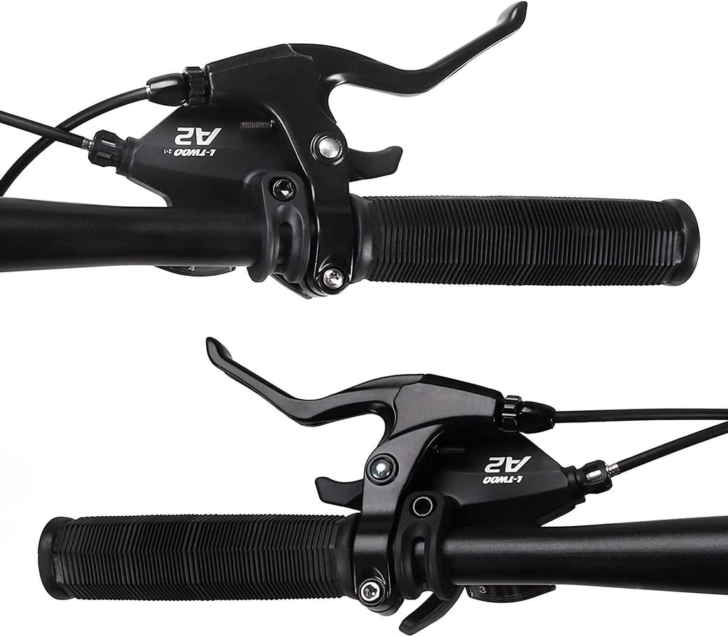 Gunsrose Fat tire Bike, Fat tire Mountain Bike, Beach Snow Bike, Suitable for Outdoor Off-Road
