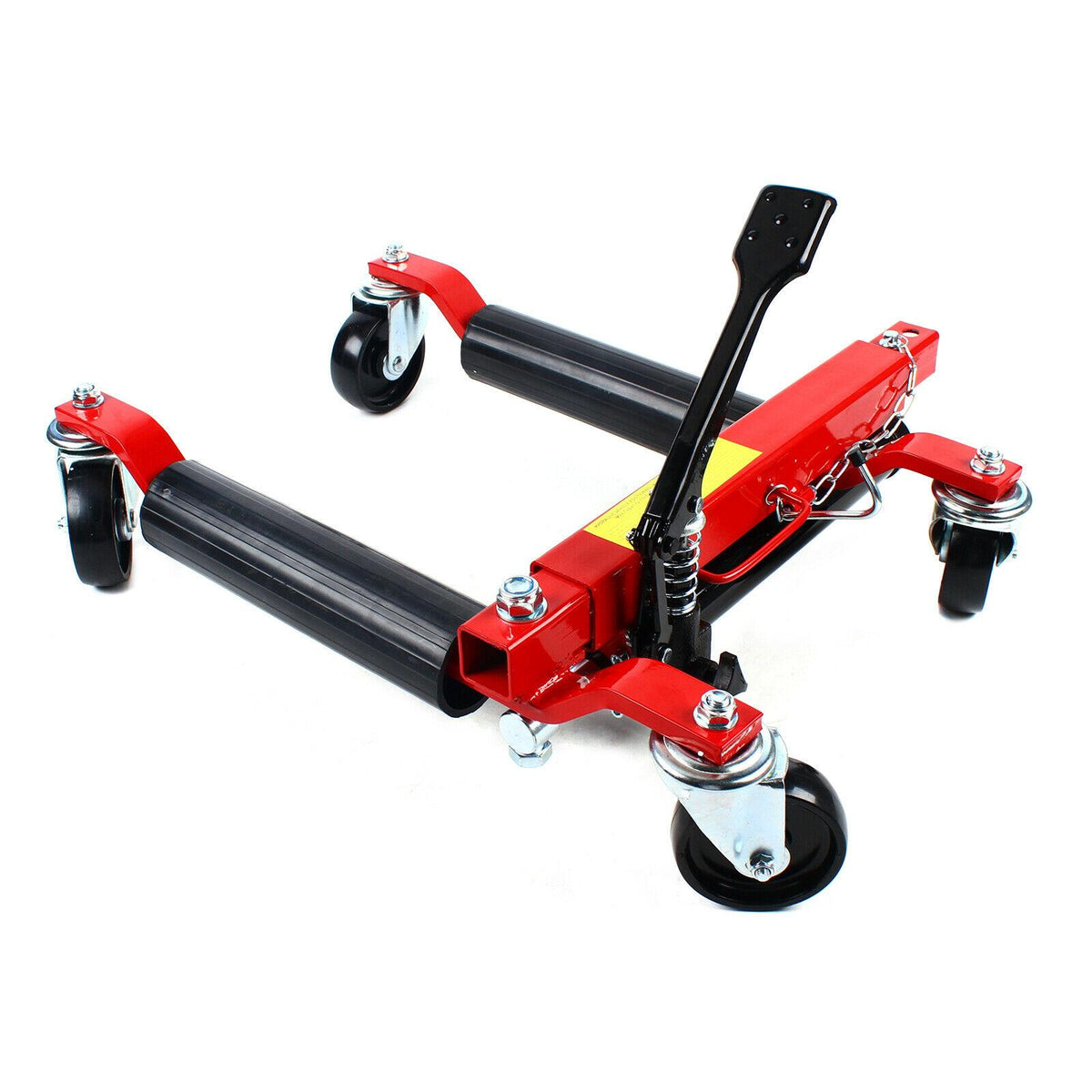 4400lb 2 T Hydraulic Positioning Car Wheel Dolly Jack Lift Hoists Moving Vehicle