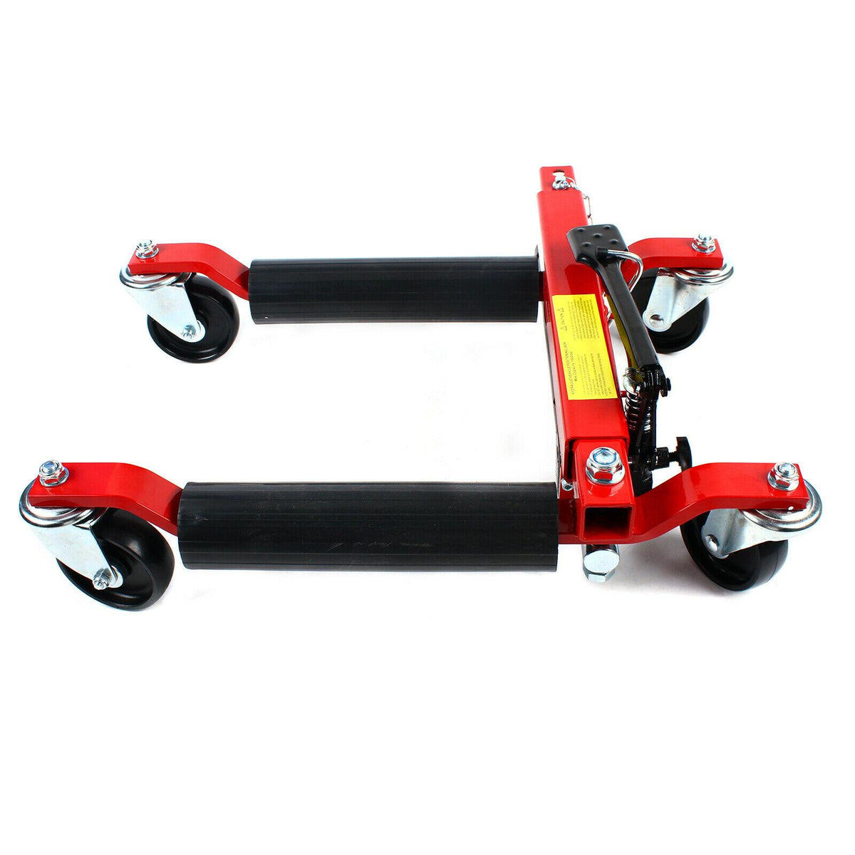 4400lb 2 T Hydraulic Positioning Car Wheel Dolly Jack Lift Hoists Moving Vehicle