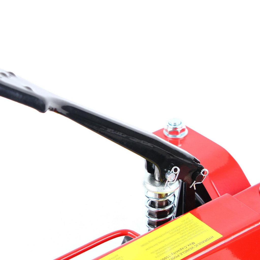 4400lb 2 T Hydraulic Positioning Car Wheel Dolly Jack Lift Hoists Moving Vehicle