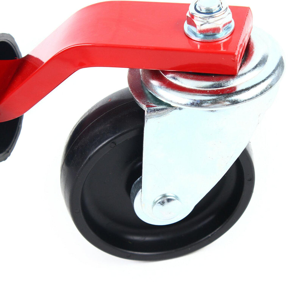 4400lb 2 T Hydraulic Positioning Car Wheel Dolly Jack Lift Hoists Moving Vehicle