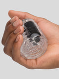 Lovehoney Head Master Vibrating Blow Job Stroker, Clear