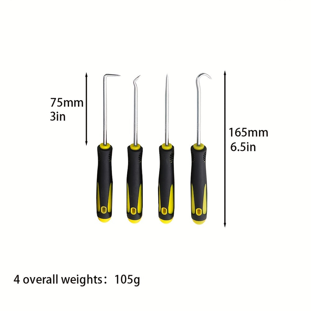 Professional Auto Oil Seal Puller Set - 4/5/9pcs Hooks for O-Ring Gasket Removal