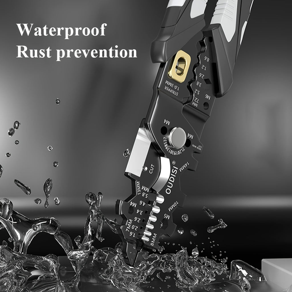 Car Wire Stripper, Multi-function Stripping Pliers, Hardware Tools For Wire Winding, Wire Cutting, Wire Stripping And Wire Pressing