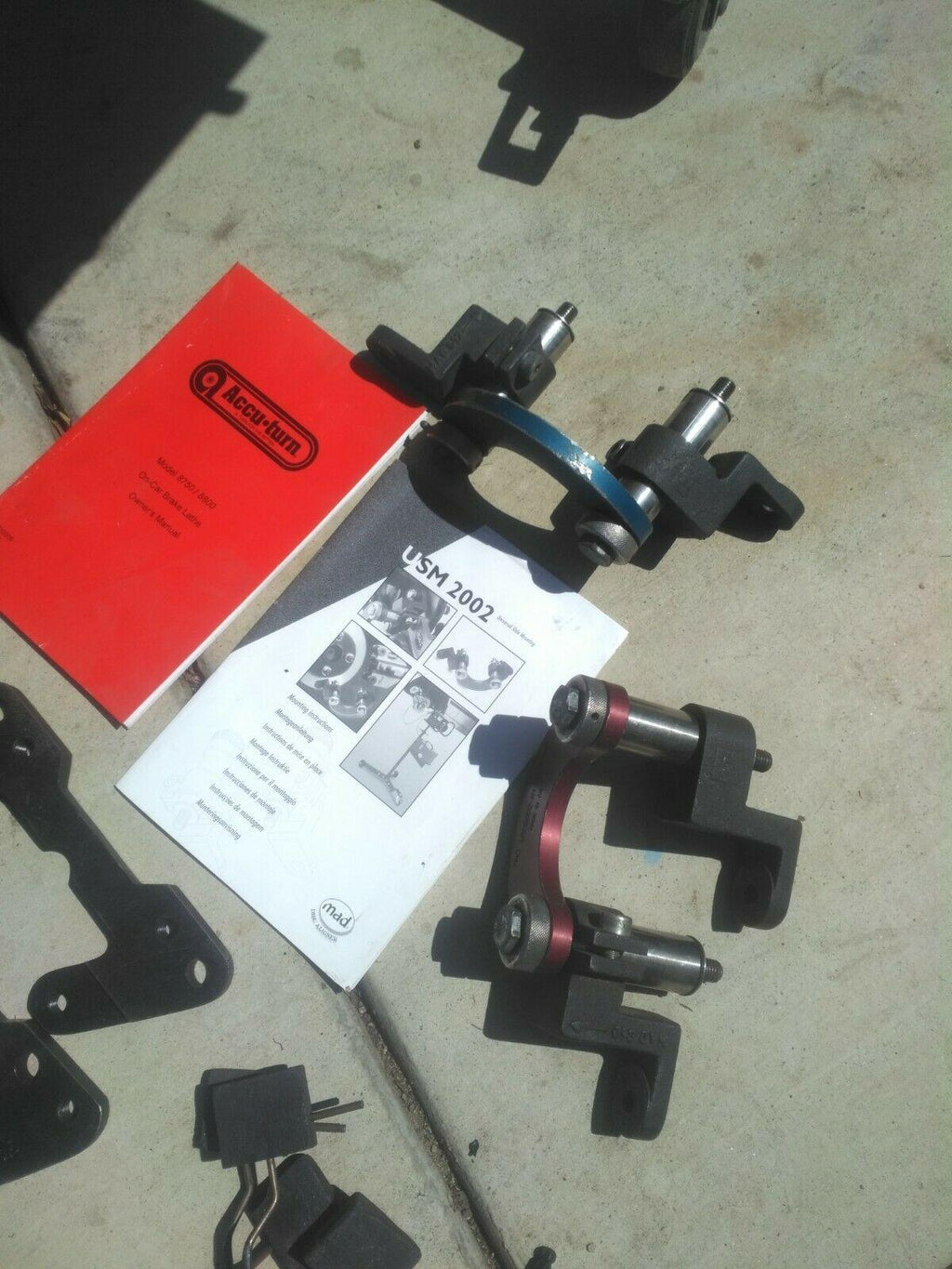 AccuTurn 8700 Portable On Car OTC OTV Brake Lathe, Drive Unit & Adapter Kit