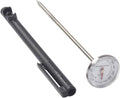 KitchenAid KQ901 Instant Read Food Thermometer for Kitchen or Grill, TEMPERATURE RANGE: 20F to 220F, 1 inch dial, Black