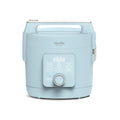 Rice Cooker, 4 Cup (Uncooked) / 8 Cup (Cooked), Ceramic Non-Stick Removable Pot, Keep Warm, Measure Markings, Steam Basket, Brown & Sushi Rice,  Cook, Quinoa, Grains, Oats, Sky Blue