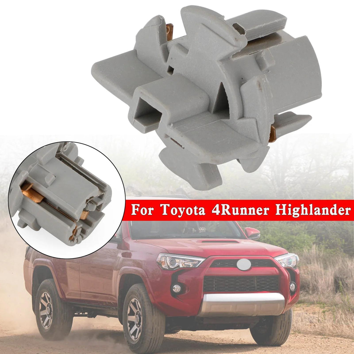 2010-2013 Totyota 4Runner Left/Right Taillight Plug Socket 90075-60033 Generic