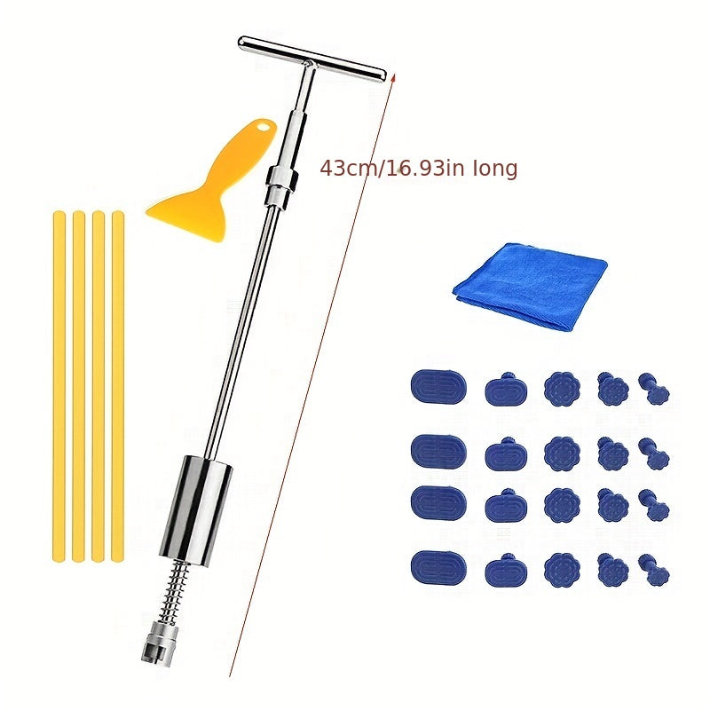 Effortlessly Remove Car Dents with This Comprehensive Repair Tool Kit!