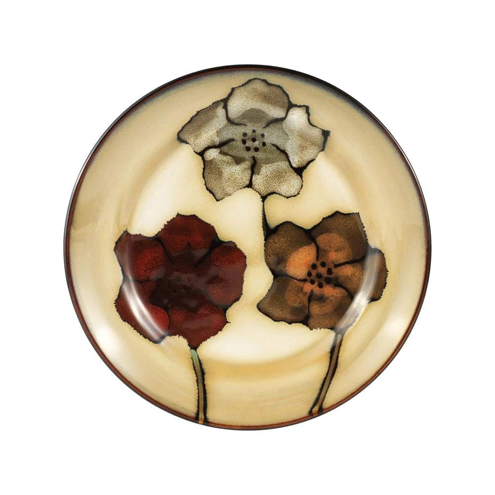 Painted Poppies Dinnerware Set