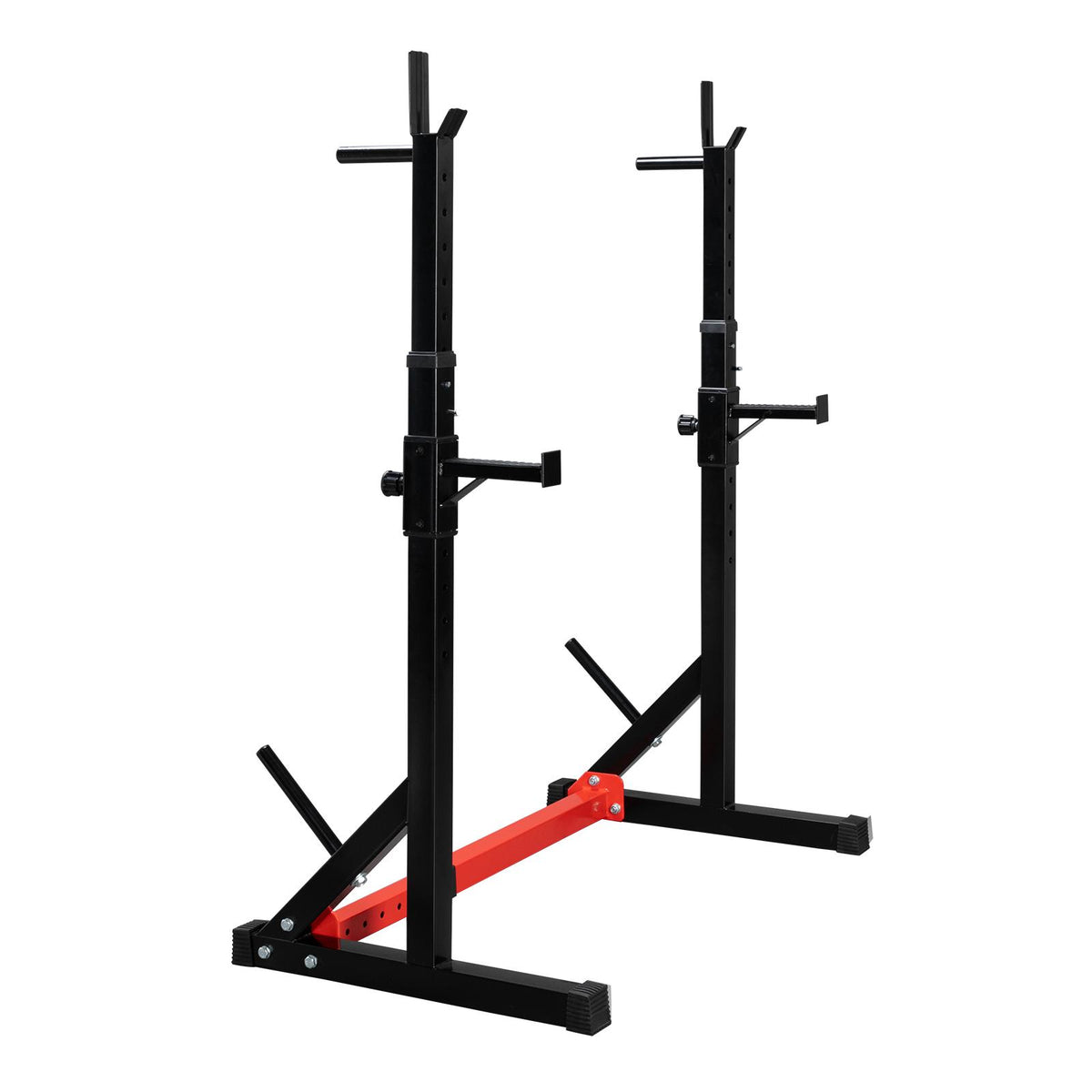 Gomyhom Multi-Function Barbell Rack, larCapacity Fitness Adjustable Dip Stand Squat Rack Dipping Station for Weight Lifting, Bench Press, Squat, Home Gym-2021 Upgraded