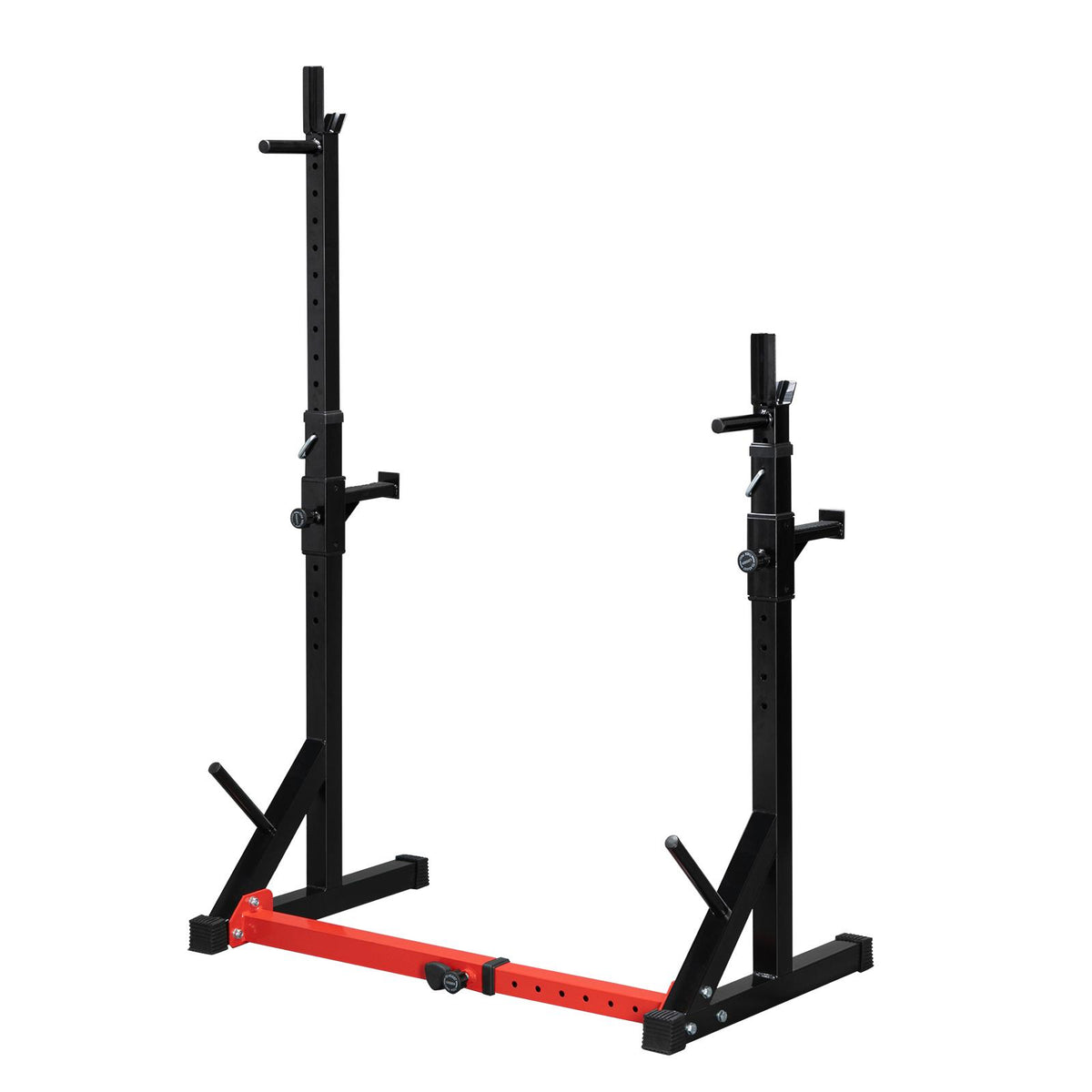 Gomyhom Multi-Function Barbell Rack, larCapacity Fitness Adjustable Dip Stand Squat Rack Dipping Station for Weight Lifting, Bench Press, Squat, Home Gym-2021 Upgraded