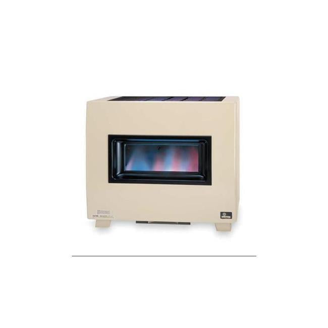 Empire RH50BLP 50000 BTU Gas Fired Room Heater, Hydraulic Thermostat, Visual Flame with Blower