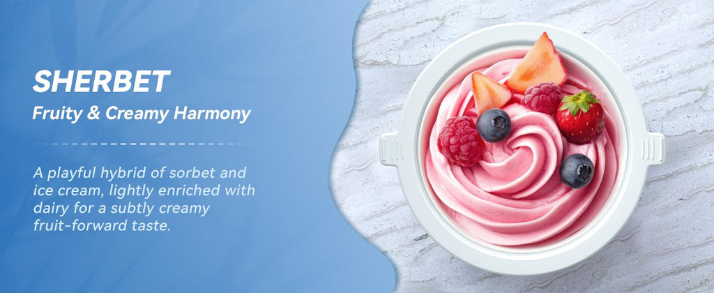 Ice Cream Maker, 1.5-Qt Ice Cream Machine and Frozen Yogurt Machine, 1.5-Qt Insulated Freezer Bowl, LCD Screen and Timer,  Results, Easy to Operate and Clean