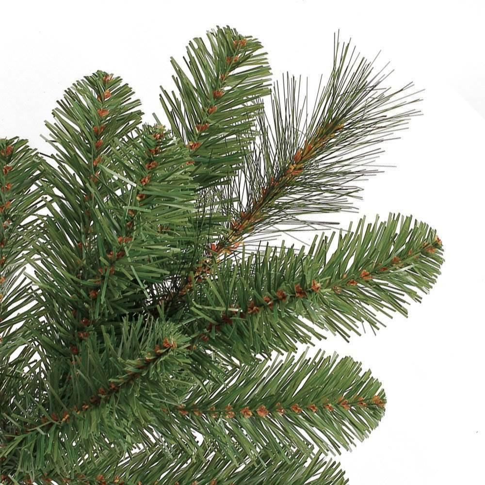 Home Herita7 Ft. Artificial Cascade Pine Christmas Tree with Changing Lights