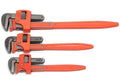 KXA Hand Tools 3Pcs Heavy Duty Pipe Wrench Adjustable Set 14inch 18inch 24inch Monkey Soft Grip