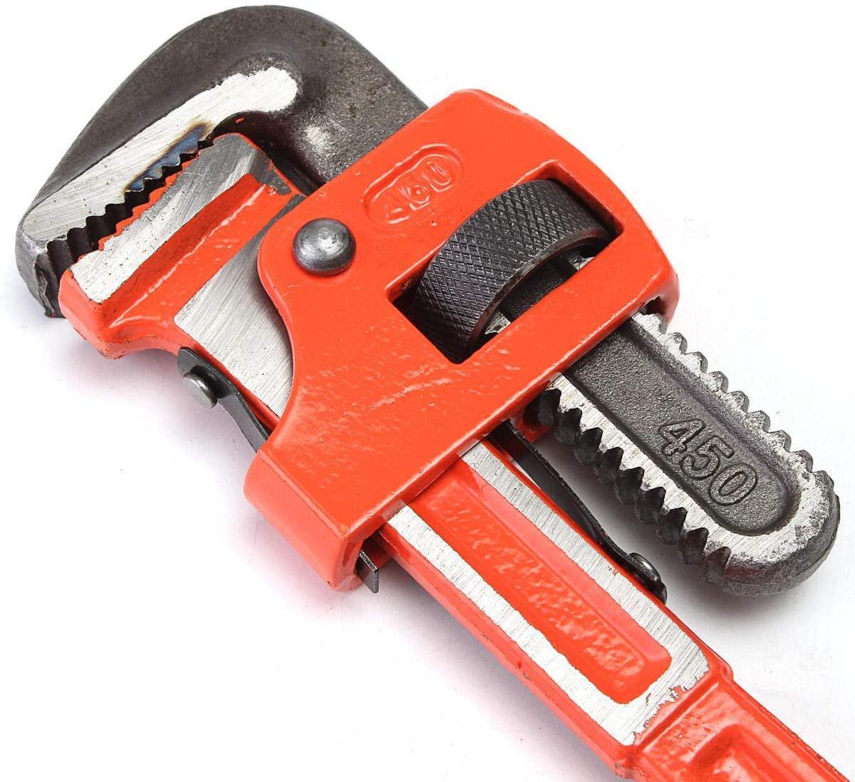 PENFU Wrench Hand Tools 3Pcs Heavy Duty Pipe Wrench Adjustable Set 14inch 18inch 24inch Monkey Soft Grip Hand Repair Tool