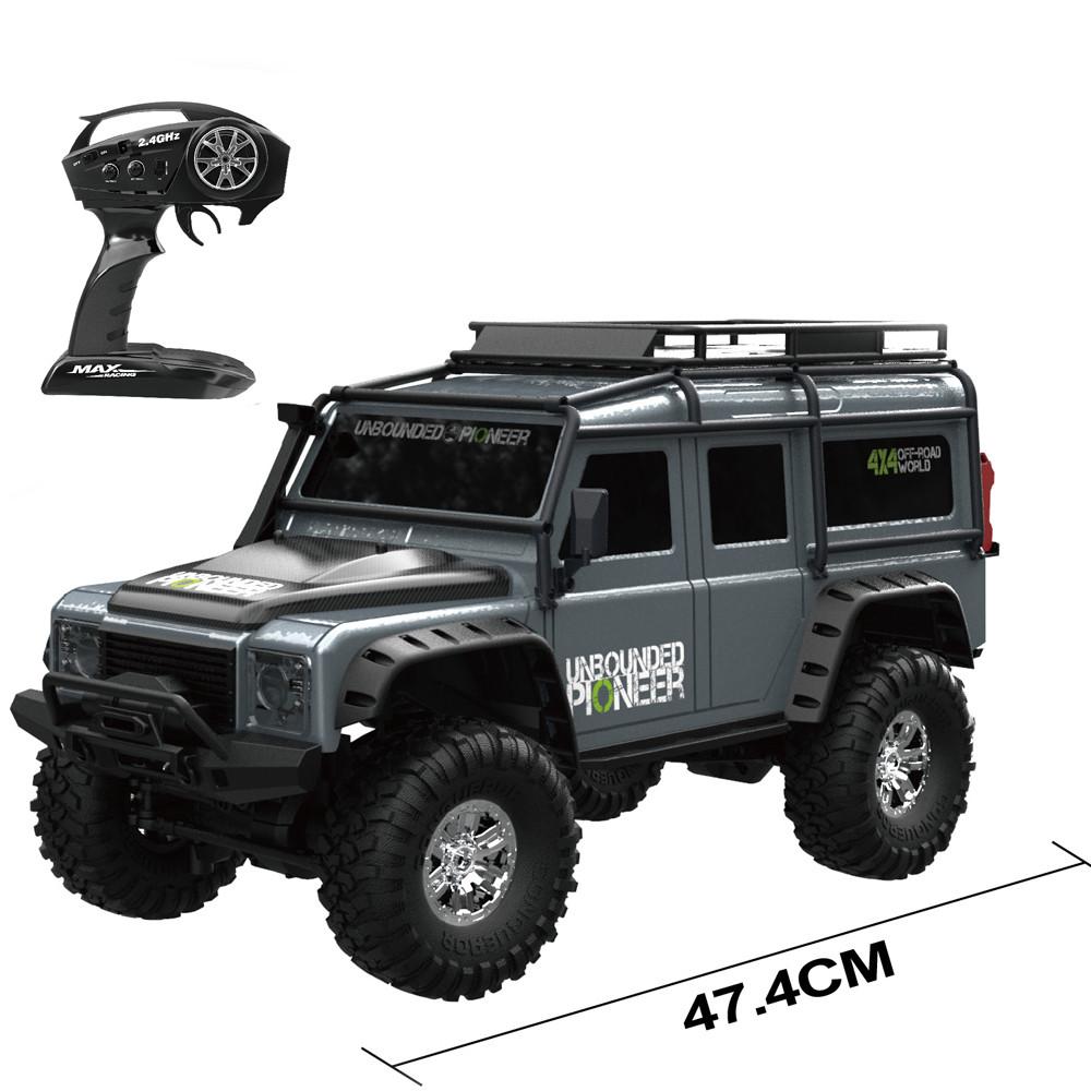 HB Toys ZP1001 Rc Car 1/10 2.4G 4WD 15km/h Proportional Control Retro Vehicle w/ LED Light RTR Model Kids Toys Birthday Gifts