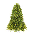 Costway 7.5ft Pre-lit PVC Christmas Fir Tree 8 Flash Mode
