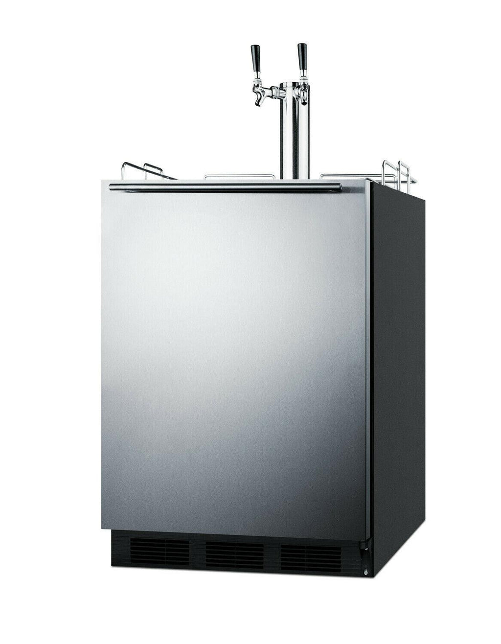 Summit SBC58BLBIADA 24"W 5.5 Cu. Ft. Built-In Beer Double Tap