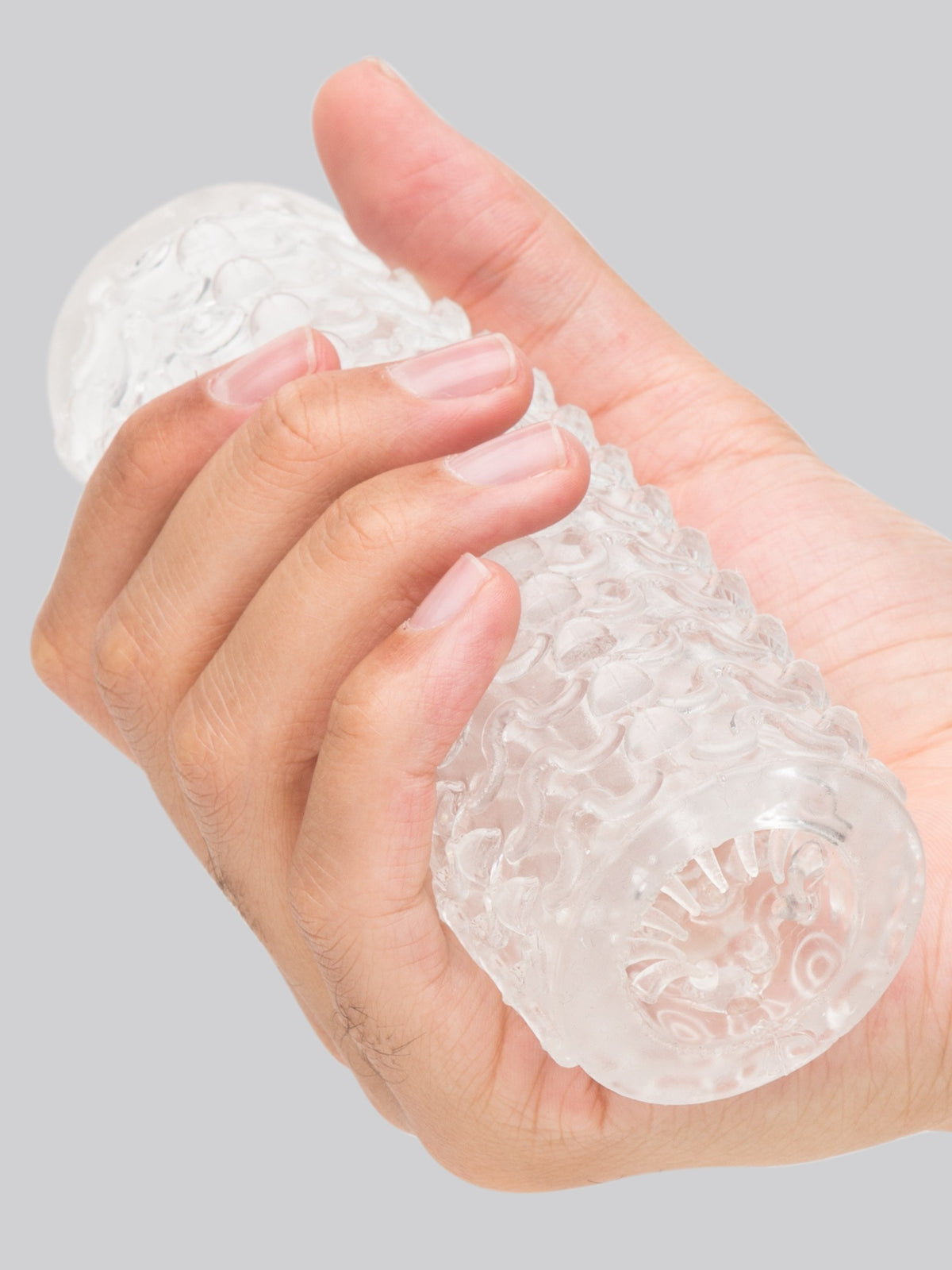 Lovehoney Reversible Double Stroker Intense Ticklers, Clear