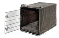 Bowsers Luxury Crate Cover, Large, Pewter Bones