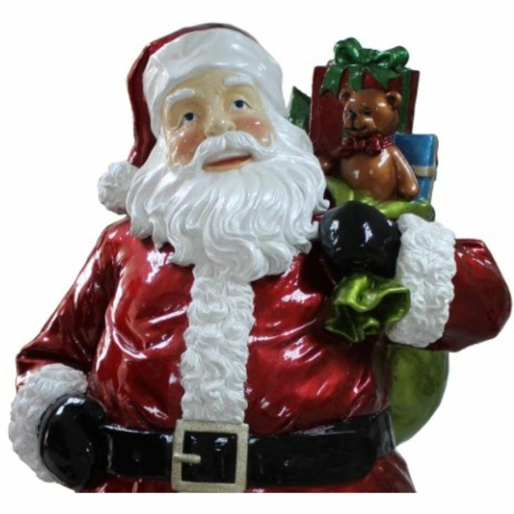 Northlight 63" Commercial Santa Claus Presents Fiberglass Christmas Decor