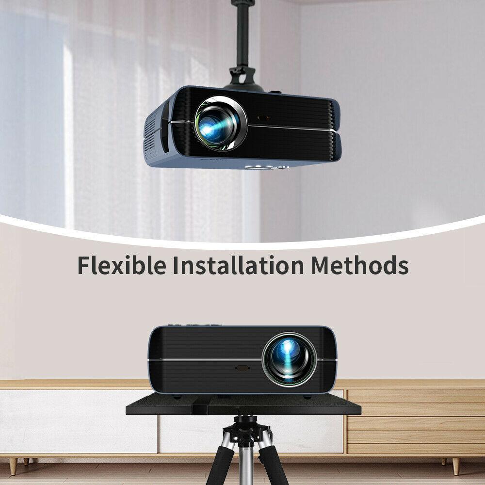 android 9.0 wifi projector led cinema tv native 1080p blue-tooth airplay hdmi us
