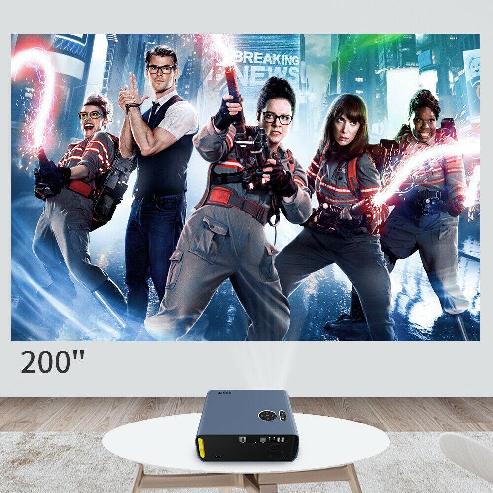 android 9.0 wifi projector led cinema tv native 1080p blue-tooth airplay hdmi us