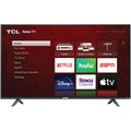 tcl 50" 4k ultra hd hdr roku smart led tv *50s435