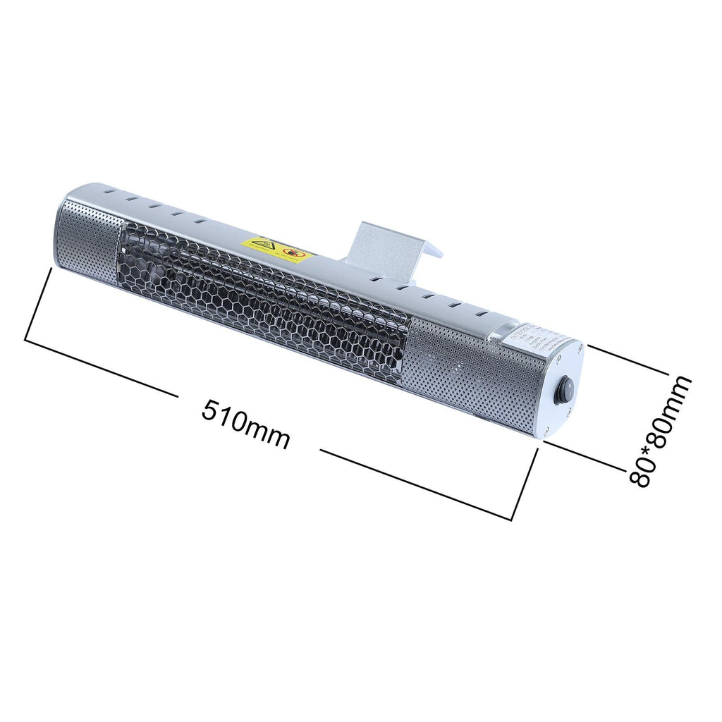 xukasiboPN7 2023 Wall-mounted Electric Heater Suitable For Indoor And Outdoor 800w,110v,50HZ Gifts R4241
