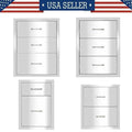Outdoor Kitchen 2/3Drawers BBQ Island Components Drawer Stainless Steel Access