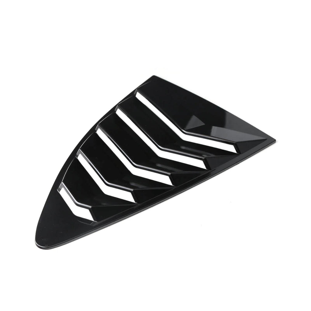 Side Window Louver GlossBlack For 2013-2023 Scion FRS BRZ Toyota 86 G Generic