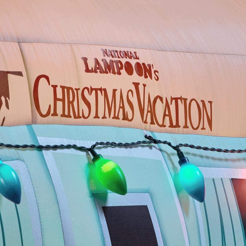 Gemmy 7.5Ft. Wide Christmas Inflatable National Lampoon's Christmas Vacation Uncle Eddie's RV Indoor/Outdoor Holiday Decoration