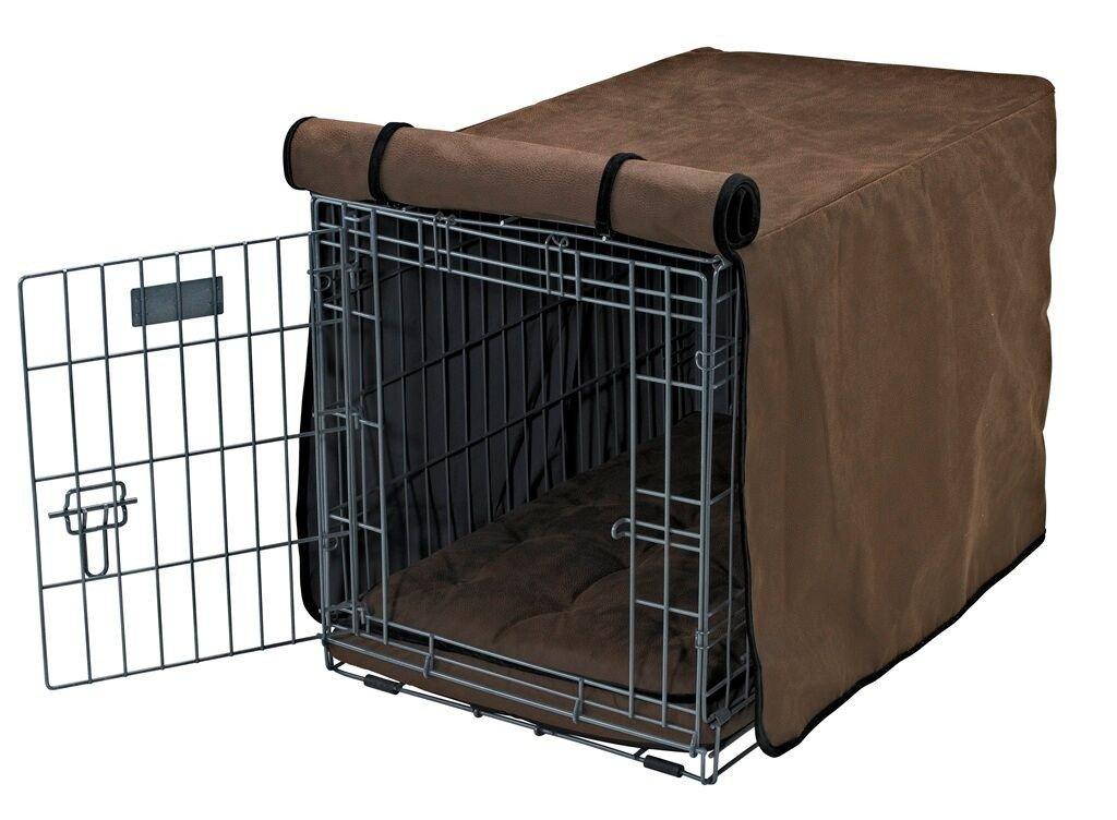 Bowsers Luxury Crate Cover, Medium, Cowboy