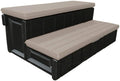 Leisure Accents Deluxe Spa Step, 36 Inches Long, Portabello/Beige