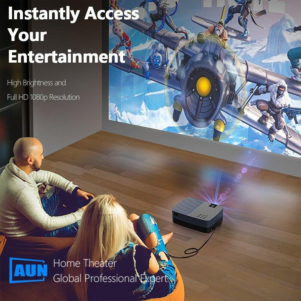 2024 projector full hd 1080p led theater smart tv mini beamer mobile 4k video