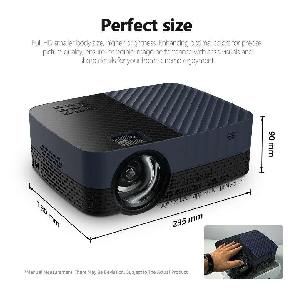 2024 projector full hd 1080p led theater smart tv mini beamer mobile 4k video