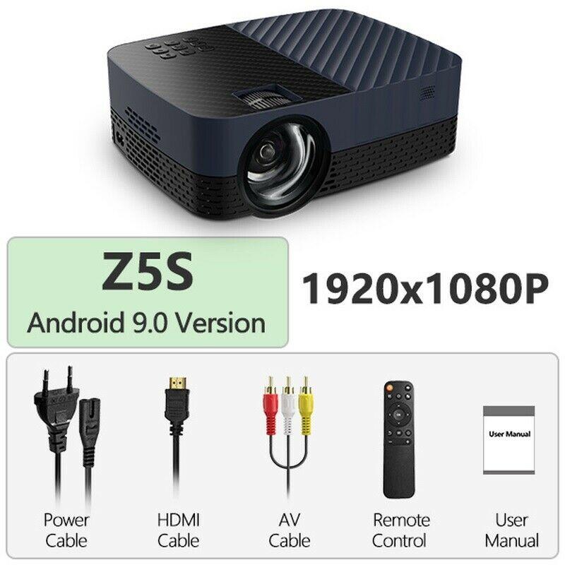2024 projector full hd 1080p led theater smart tv mini beamer mobile 4k video