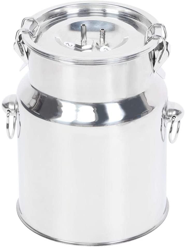 naroote electric milking machine, 5l mini electric pulsation milking machine milker livestock husbandry and breeding machine voltage 100-240v(5l sheep)