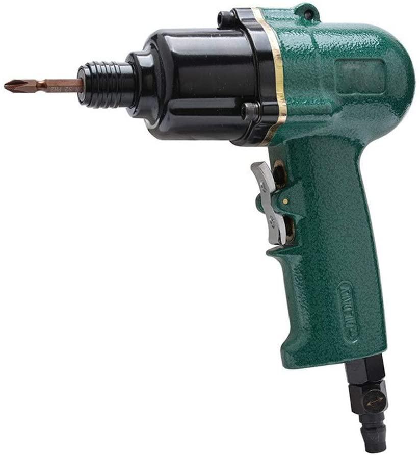 JF-XUAN Screwdriver High Strength 15HL LarTorque Wind Batch, Fast Pneumatic Screwdriver Industrial Grade Hand Tool Multifunction and Ergonomic